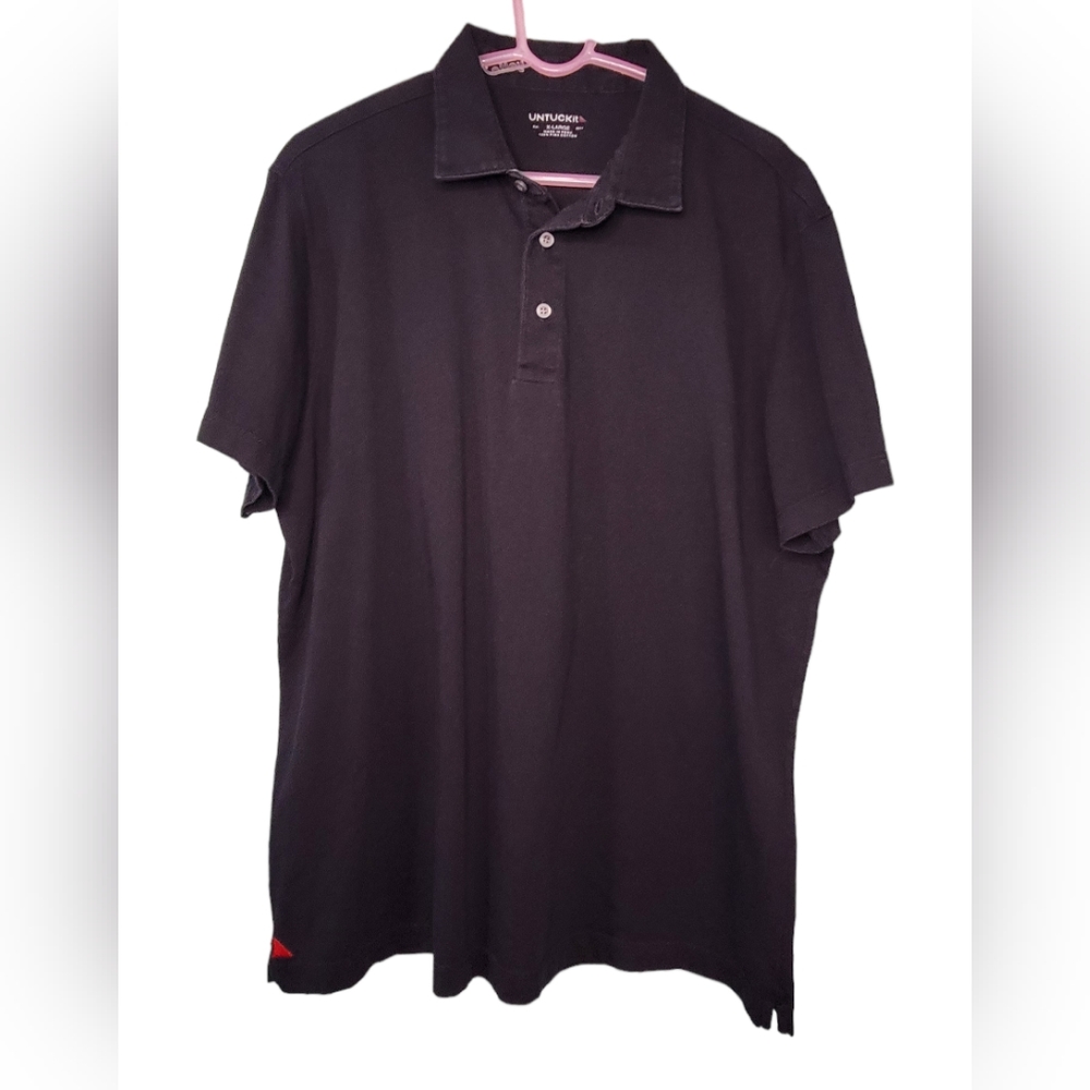 UNTUCKit Polo black size XL